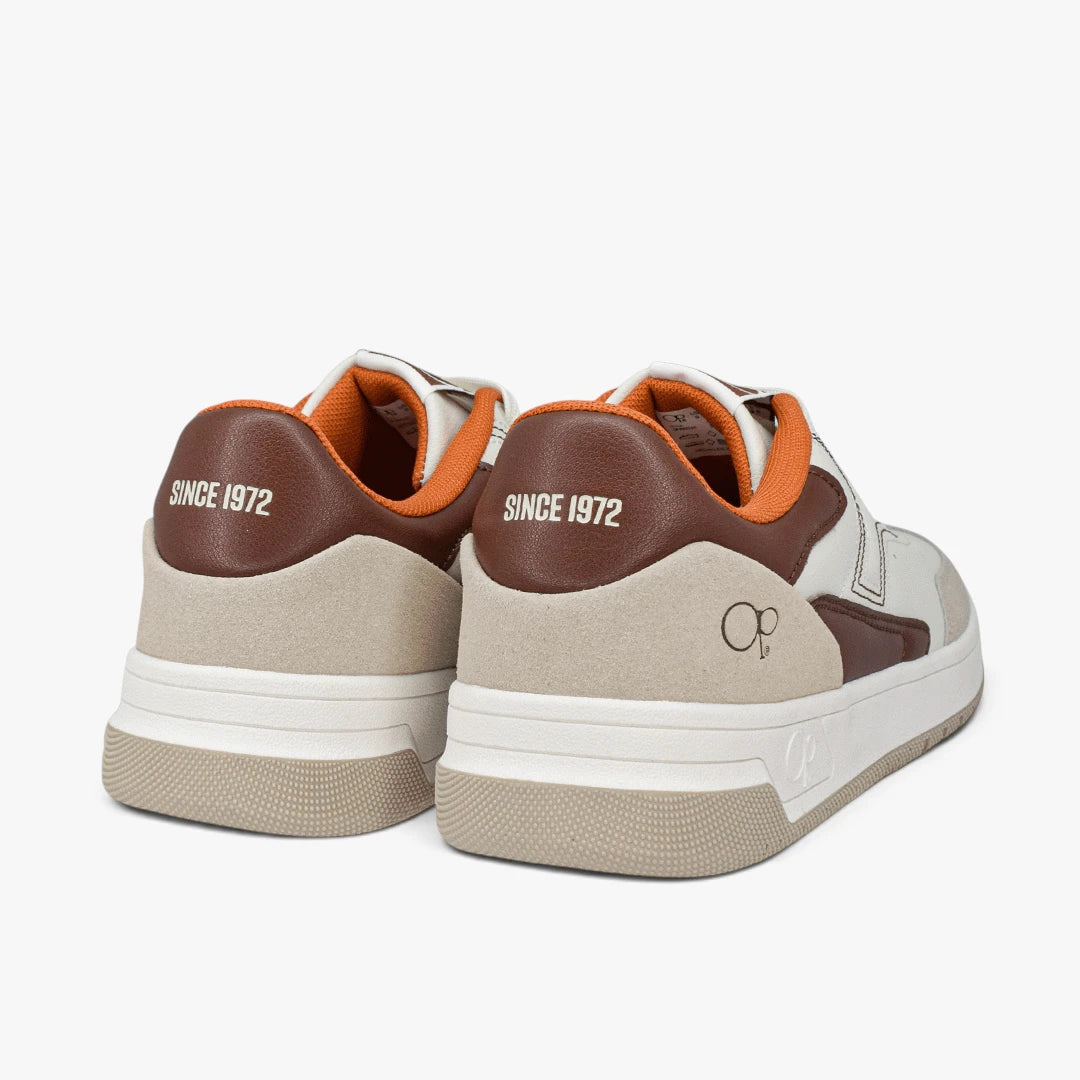 Tenis OP para hombre en color beige crema