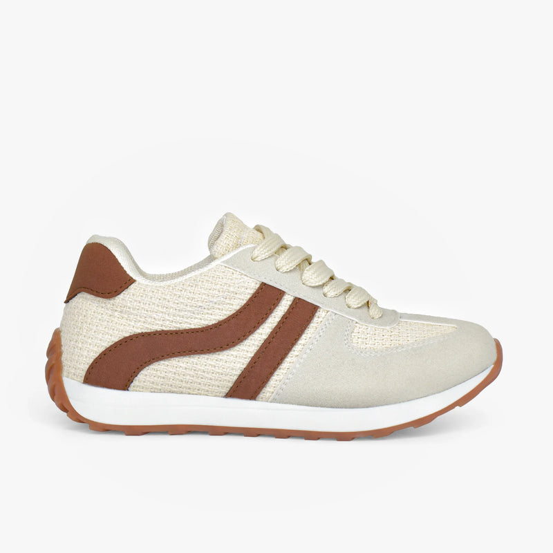 Tenis para mujer en color beige