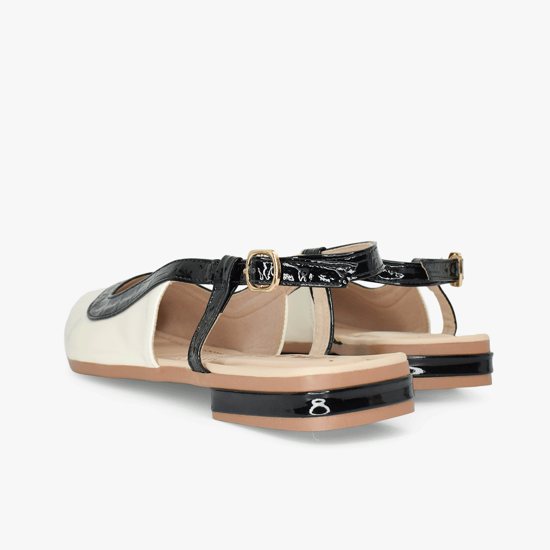 Baletas para mujer en color beige