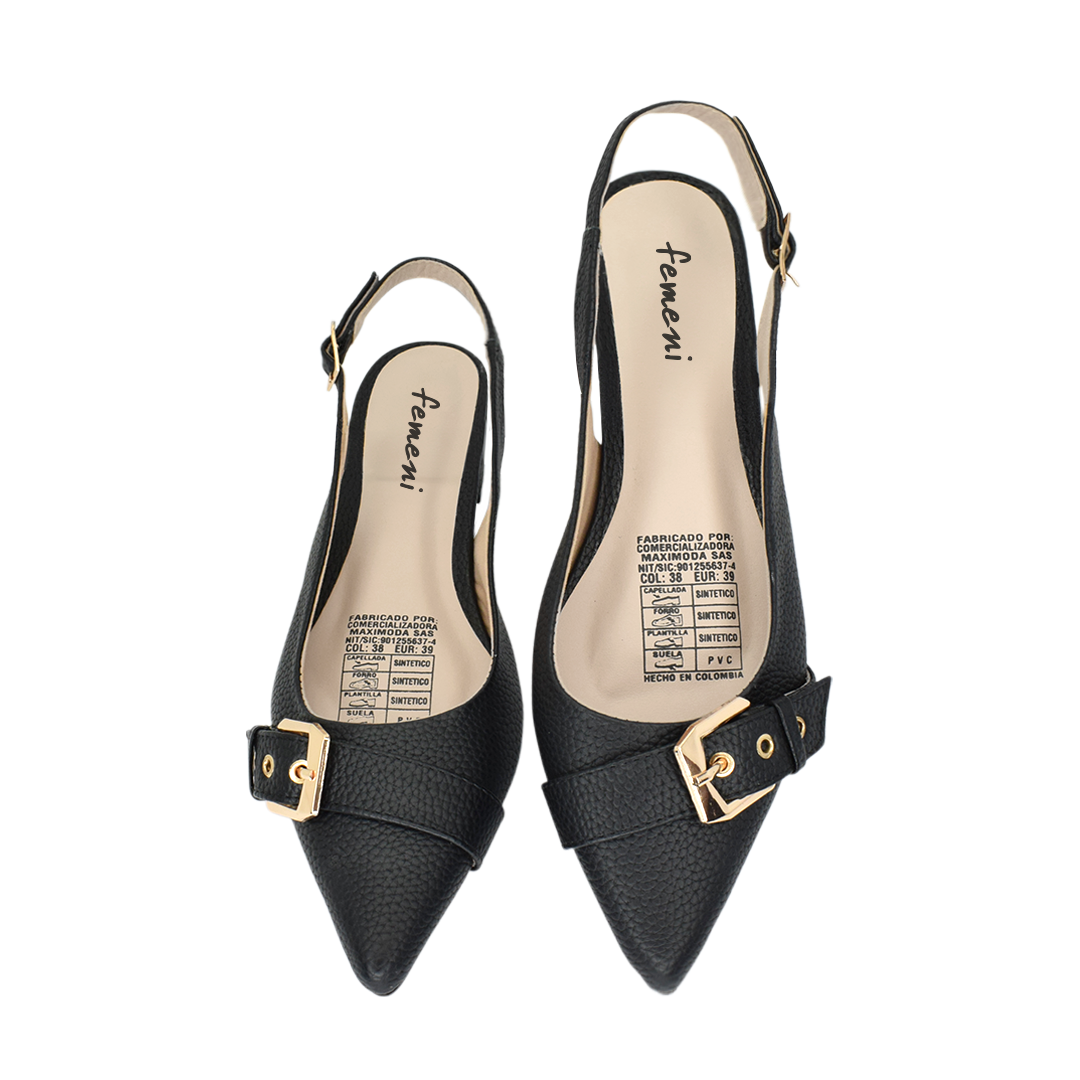 Tacones para mujer en color negro