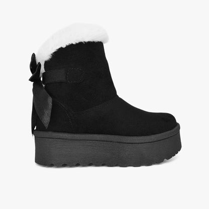 Botines para niña en color negro