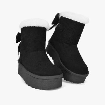 Botines para niña en color negro