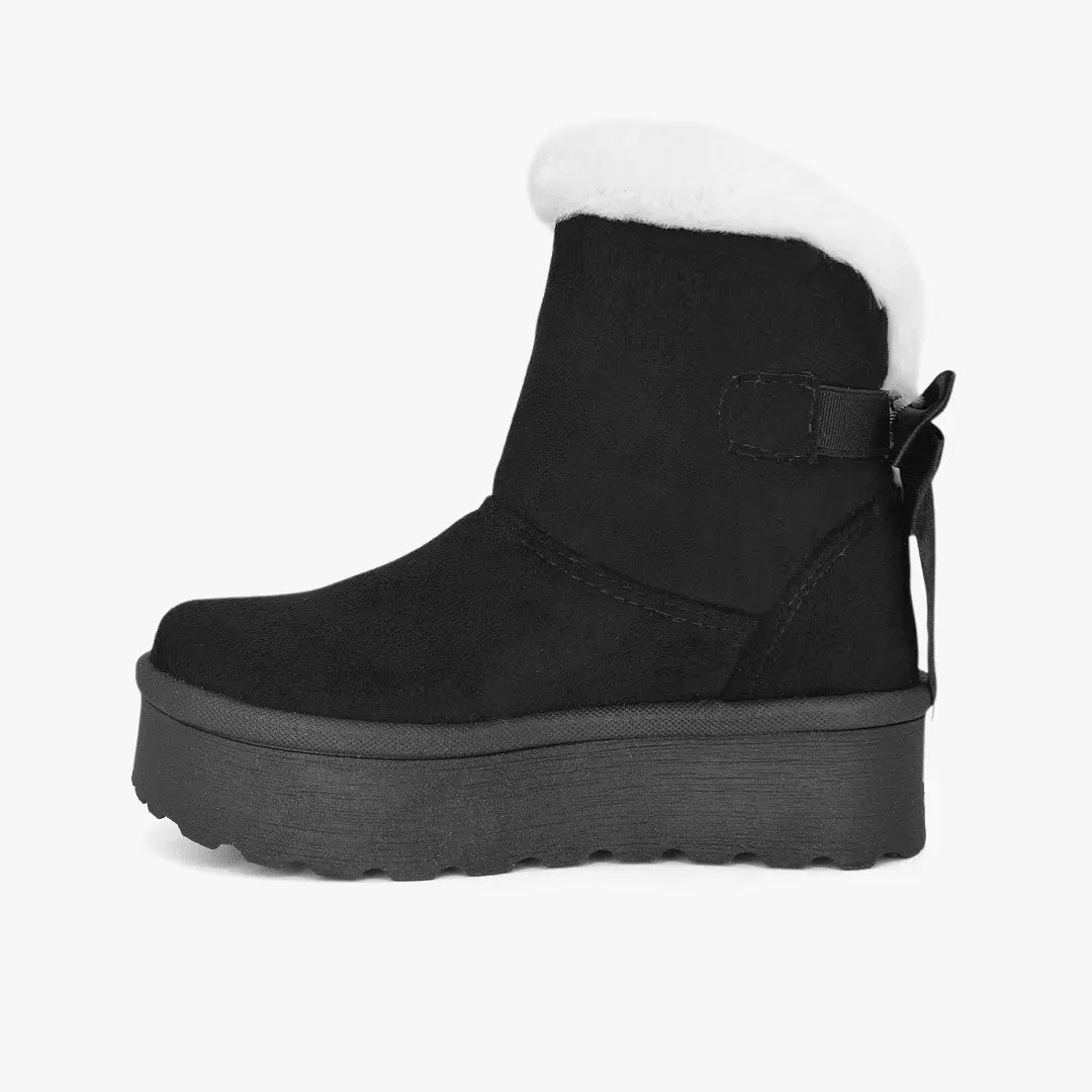 Botines para niña en color negro