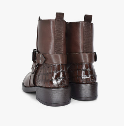 Botines para mujer en color café