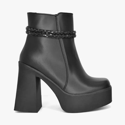Botines para mujer en color negro