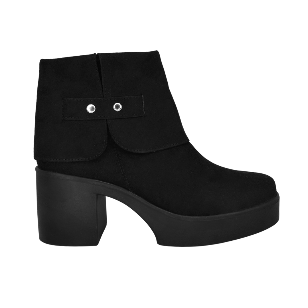 Botines para mujer en color negro