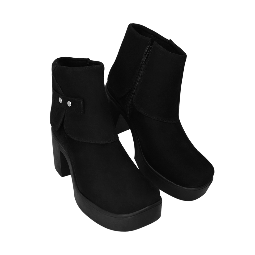 Botines para mujer en color negro