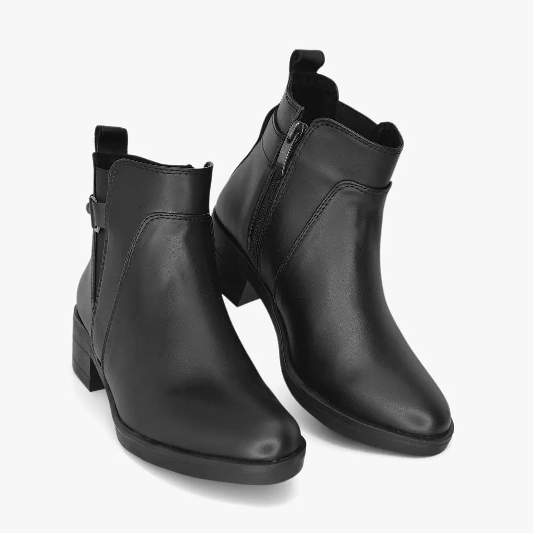 Botines para mujer en color negro