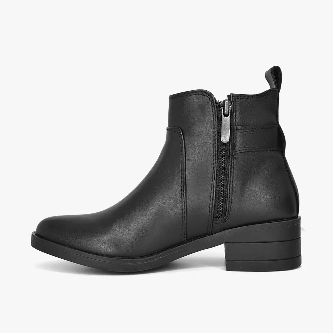 Botines para mujer en color negro