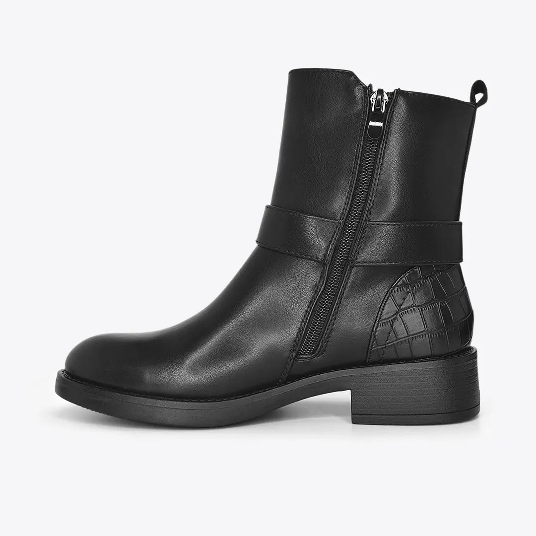 Botines para mujer en color negro