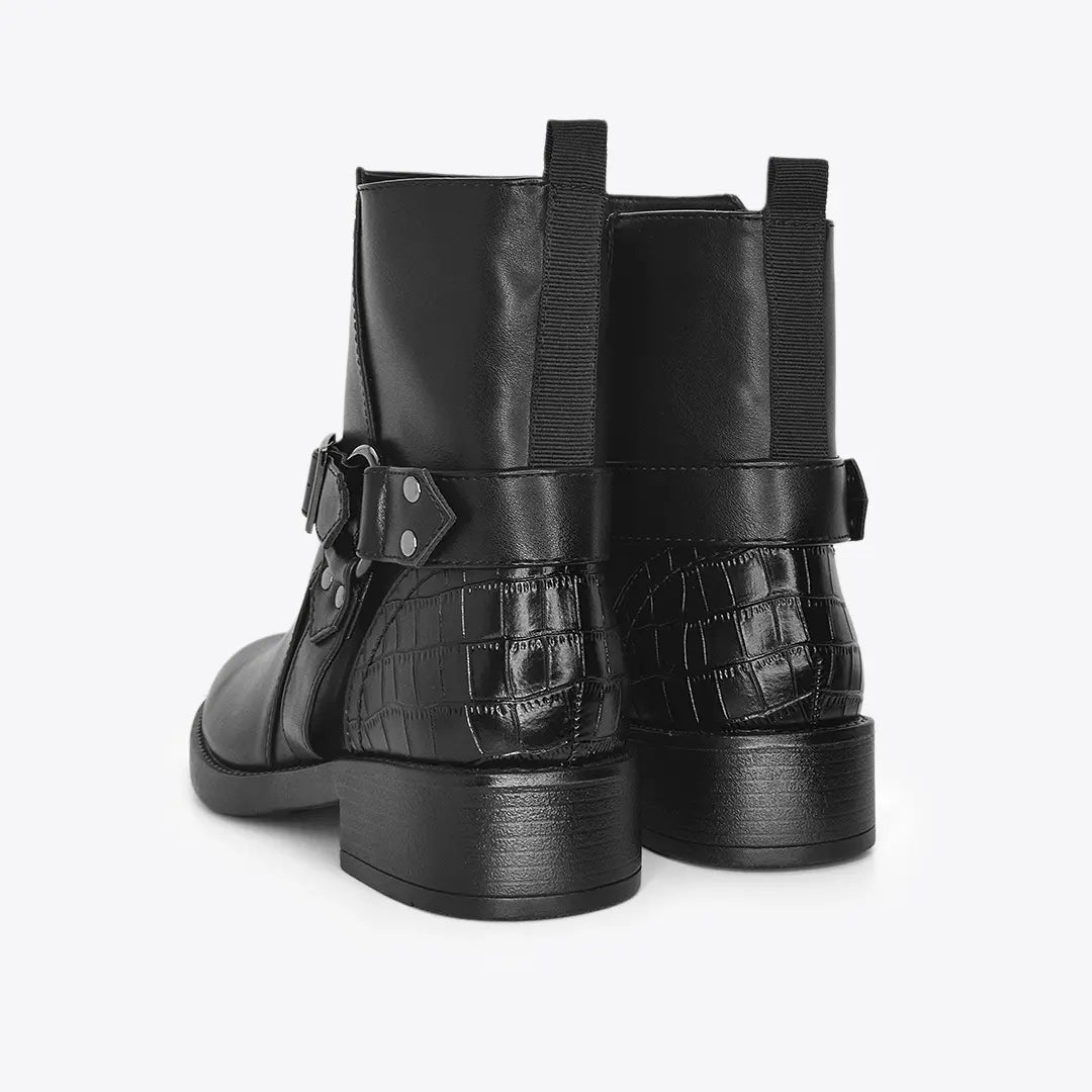 Botines para mujer en color negro