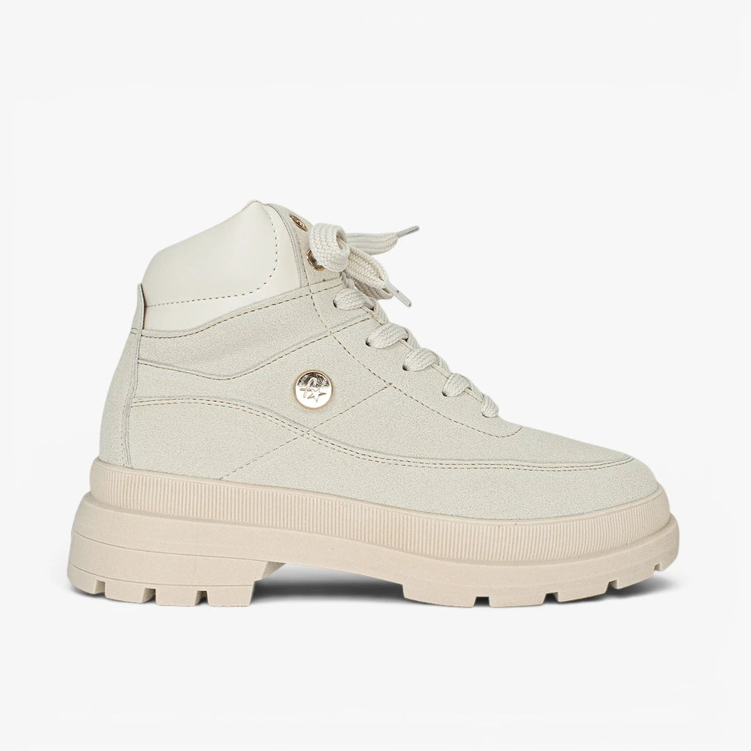 Botines para mujer en color beige