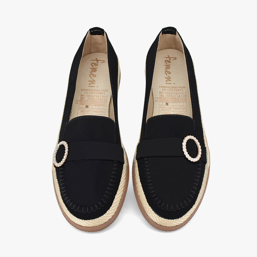 Casuales para mujer en color negro