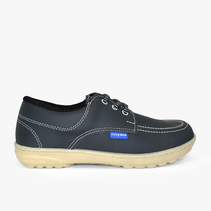 Zapato Croydon colegial unisex en color azul