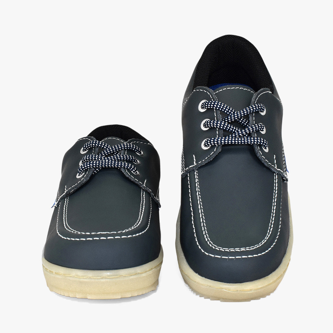 Zapato Croydon colegial unisex en color azul