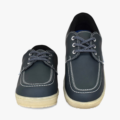 Zapato Croydon colegial unisex en color azul