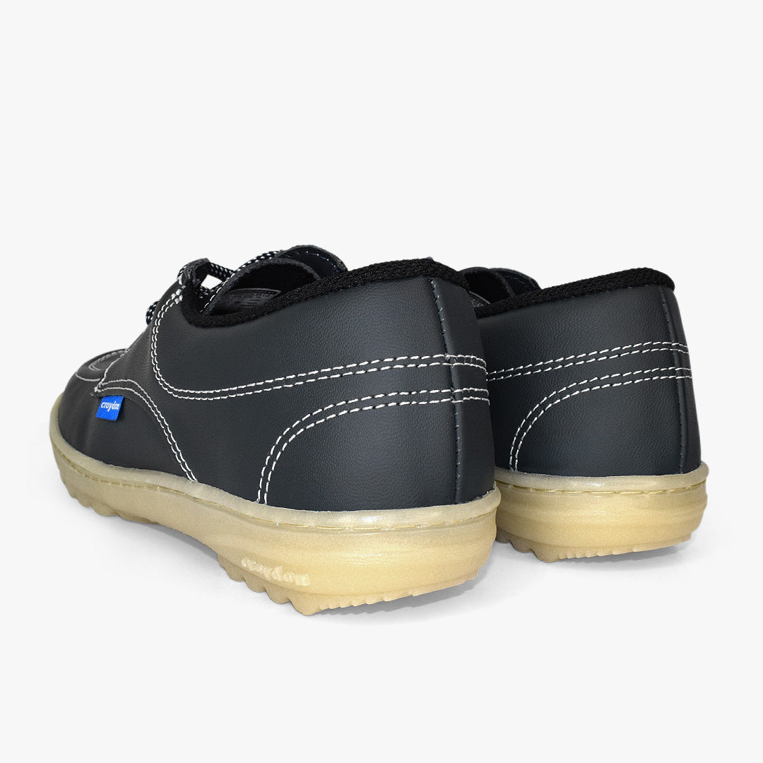 Zapato Croydon colegial unisex en color azul