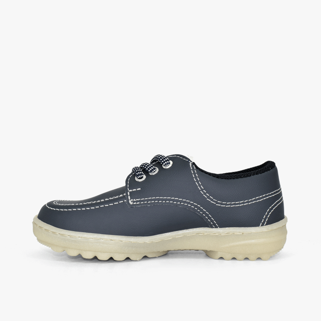 Zapato Croydon colegial unisex en color azul