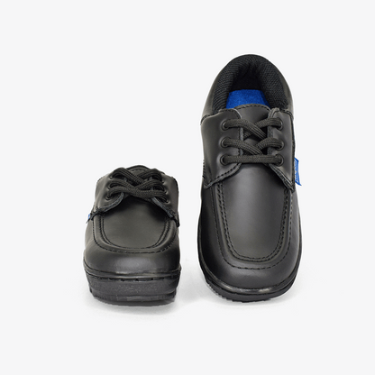 Zapato Croydon colegial unisex en color negro