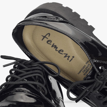 Mocasines para mujer en color negro
