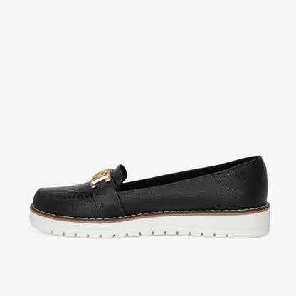 Mocasines para mujer en color negro