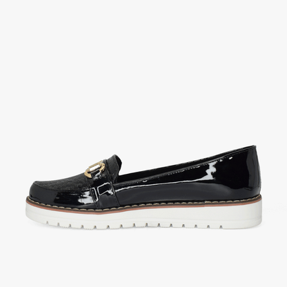 Mocasines para mujer en color negro