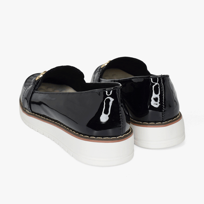 Mocasines para mujer en color negro
