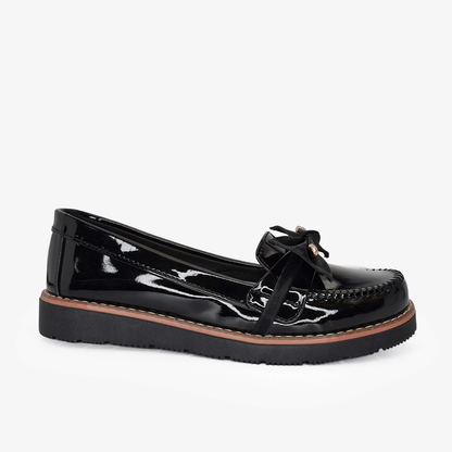 Mocasines para mujer en color negro