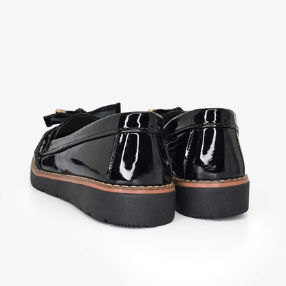 Mocasines para mujer en color negro