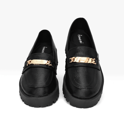 Mocasines para mujer en color negro