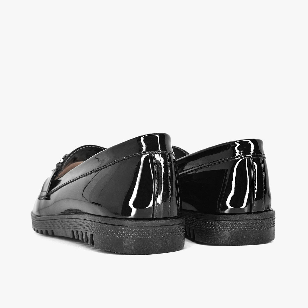 Mocasines para mujer en color negro