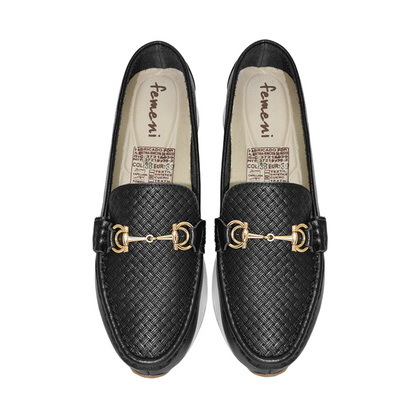 Mocasines para mujer en color negro