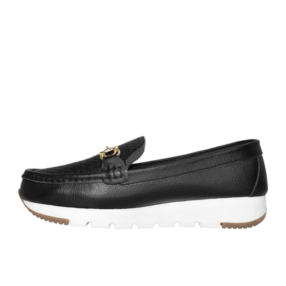 Mocasines para mujer en color negro