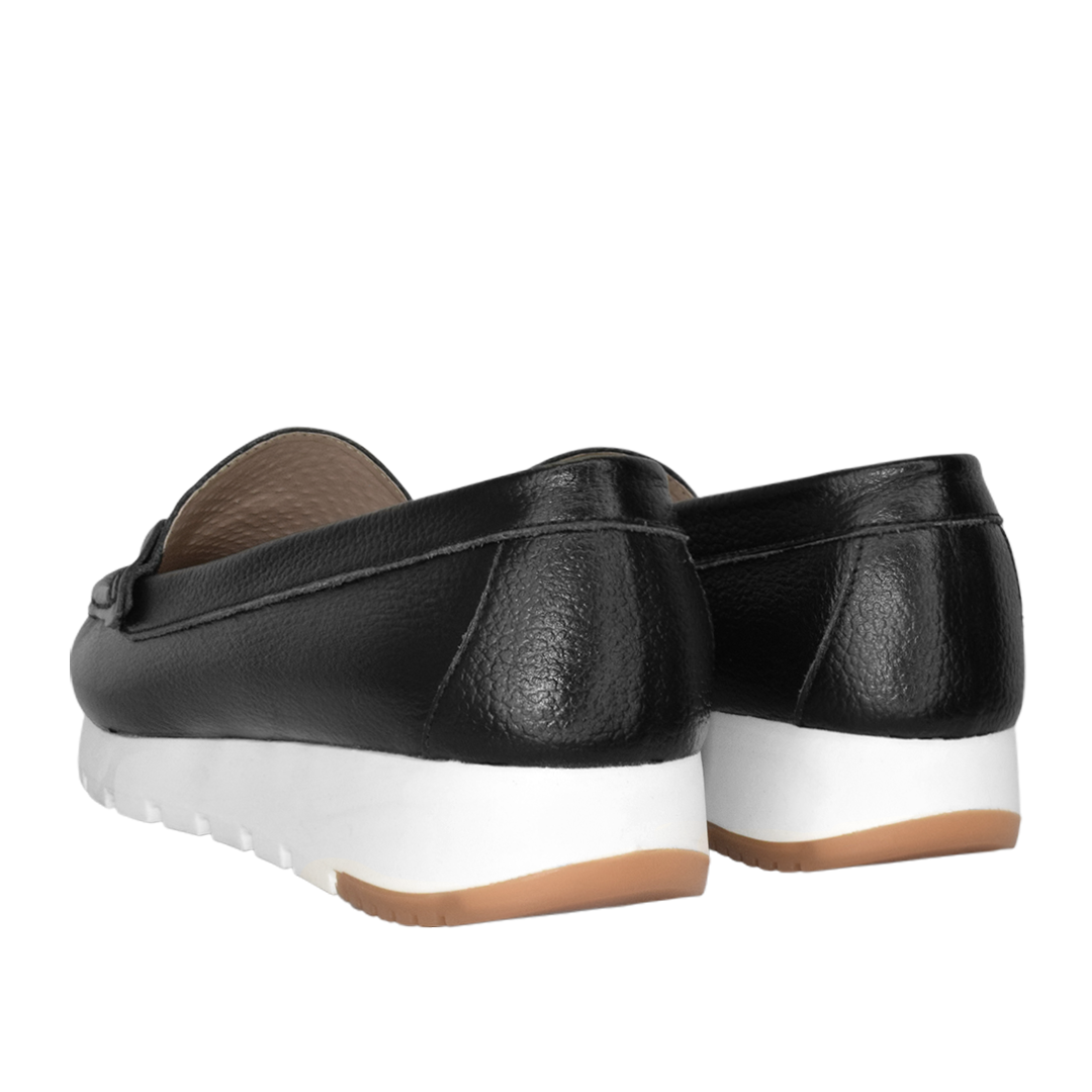 Mocasines para mujer en color negro