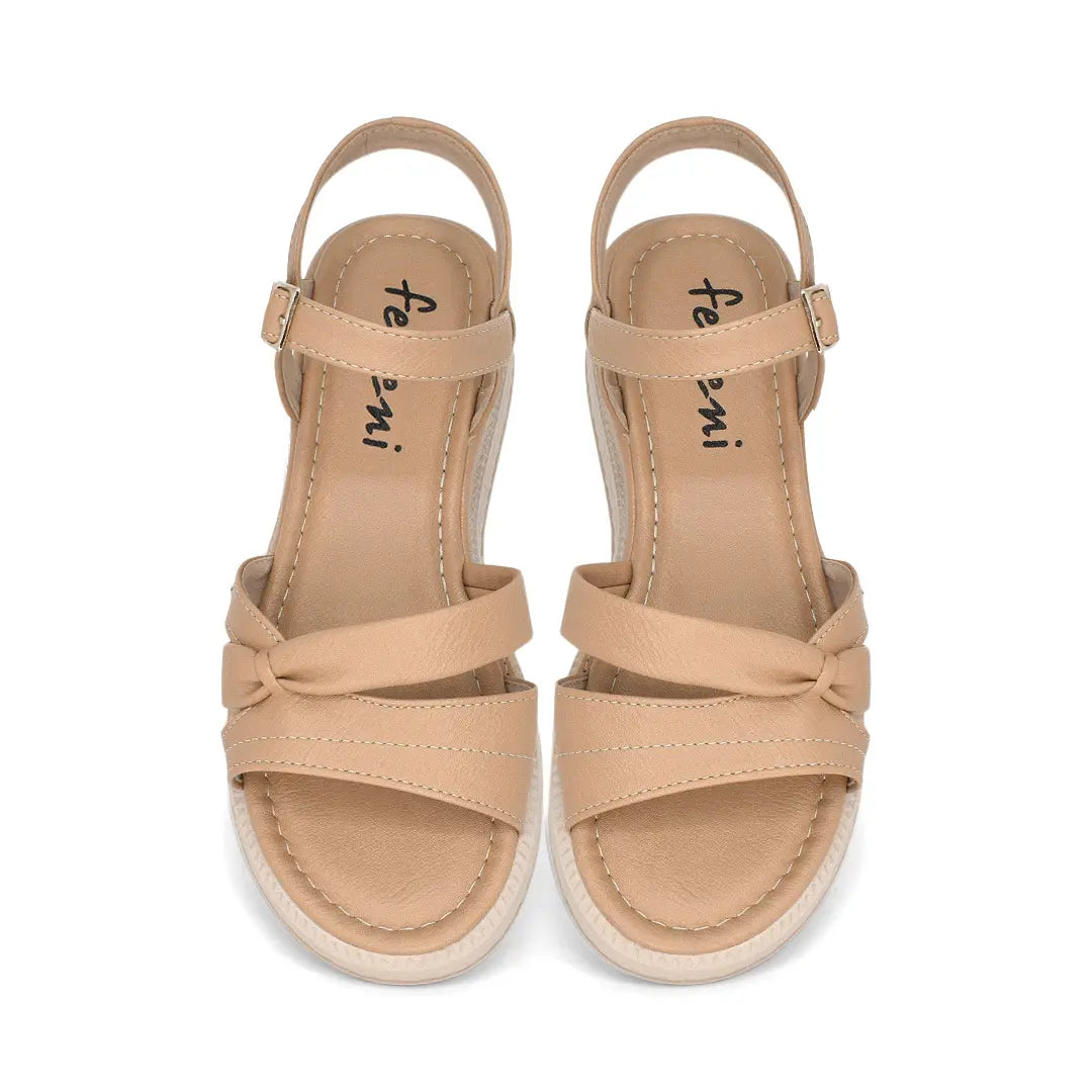 Sandalias para mujer en color amaretto
