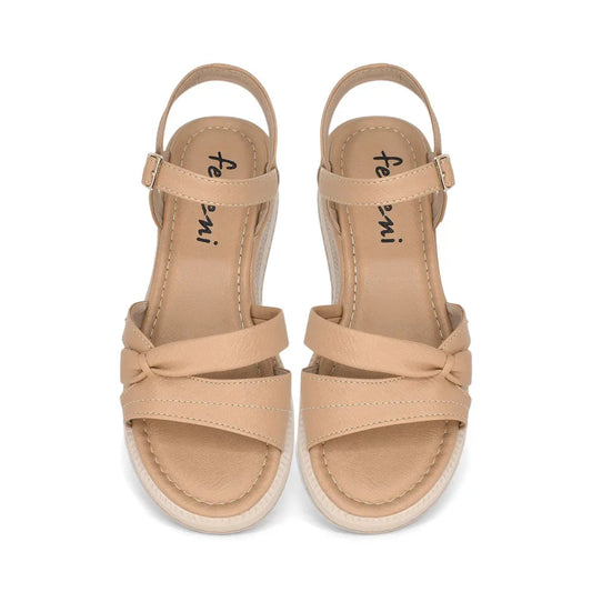 Sandalias para mujer en color amaretto