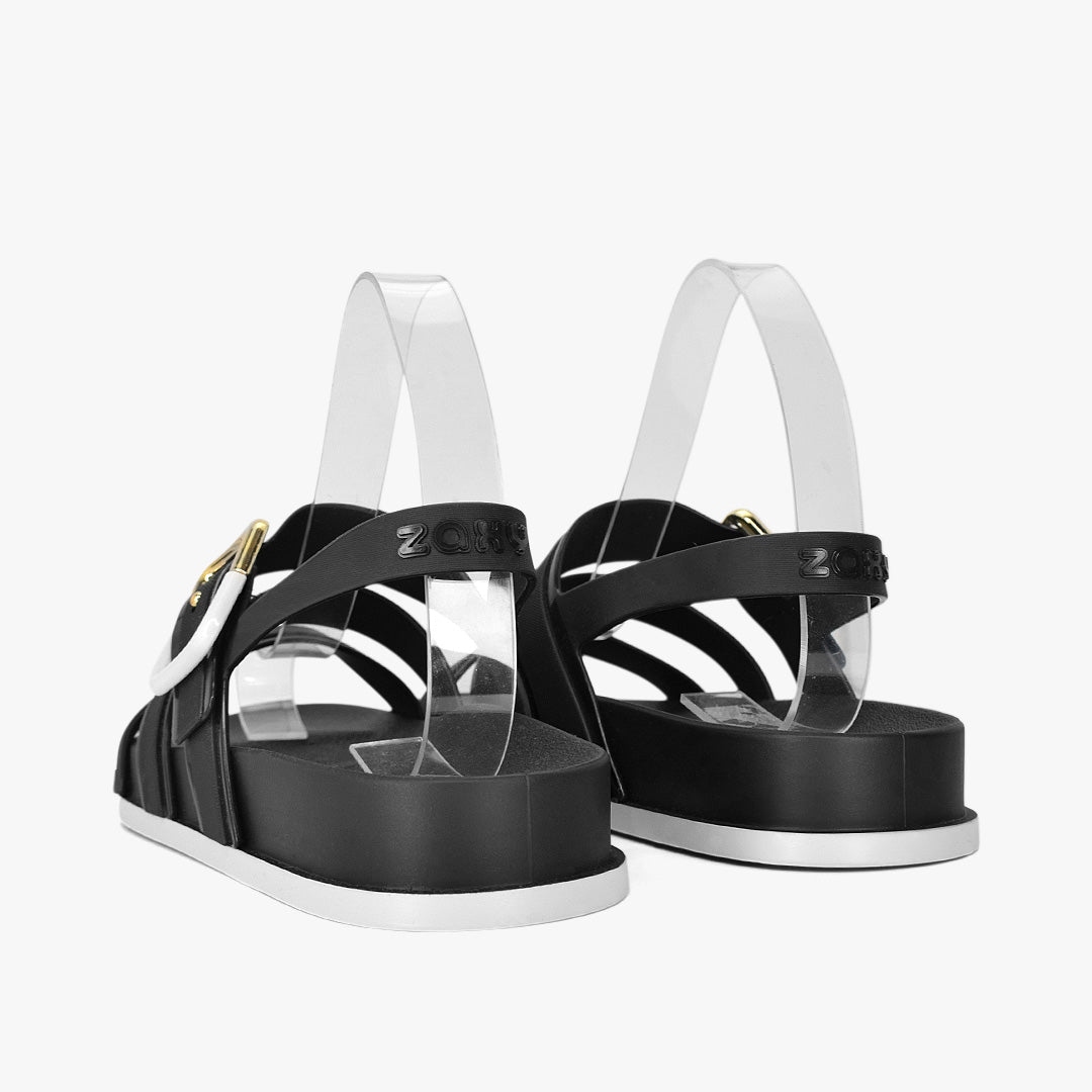 Sandalias ipanema para mujer en color negro