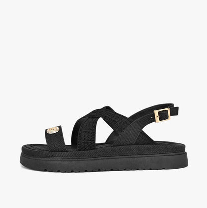 Sandalias para mujer en color negro