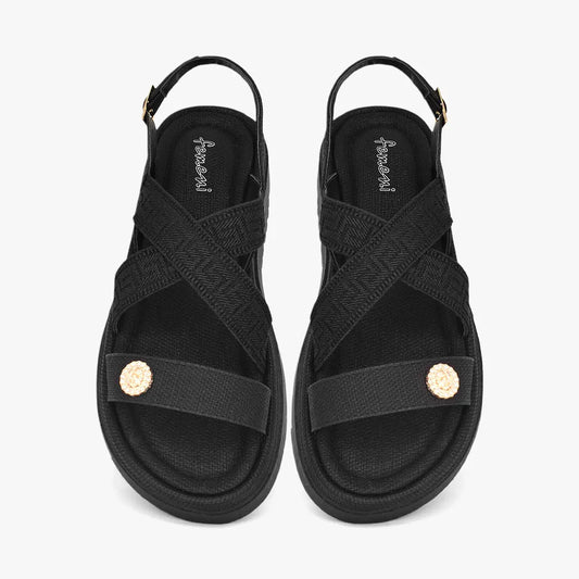 Sandalias para mujer en color negro