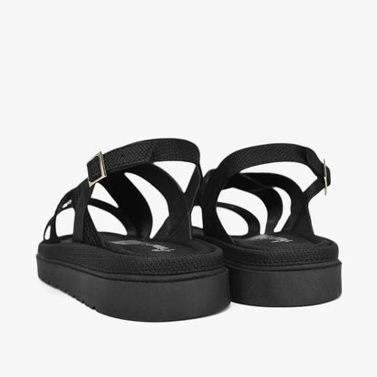 Sandalias para mujer en color negro