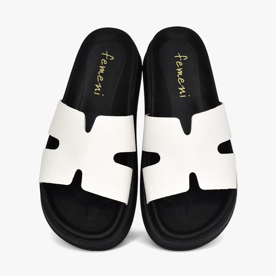 Sandalias para mujer en color talco