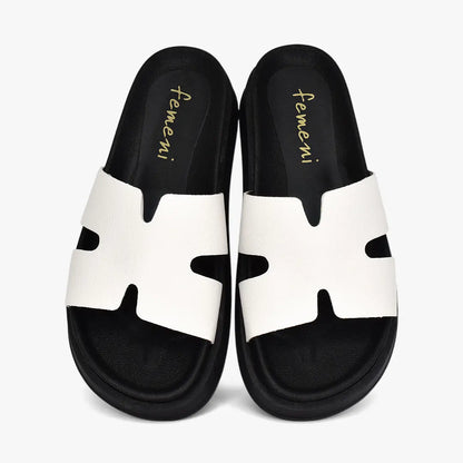 Sandalias para mujer en color talco