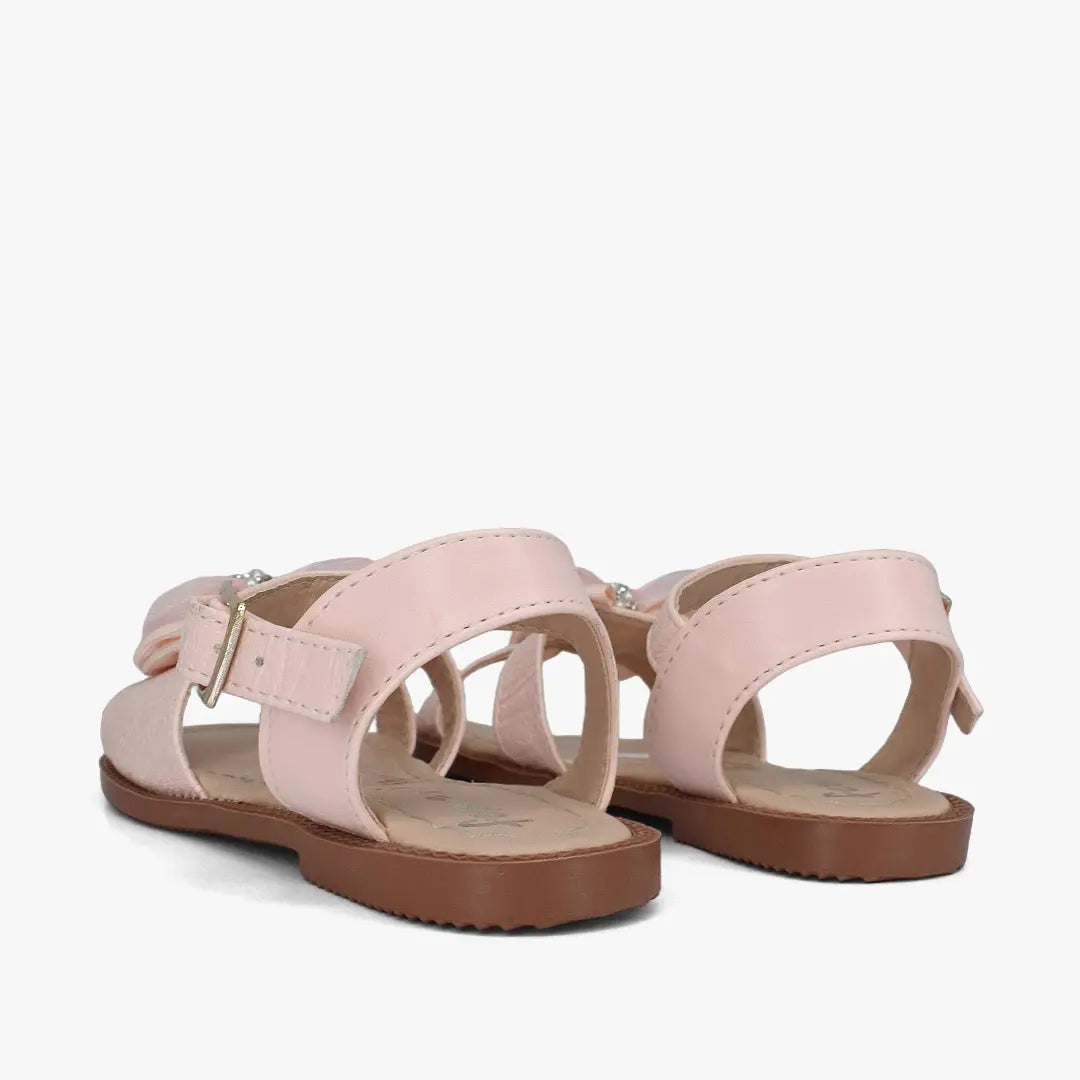 Sandalias para niña en color rosado