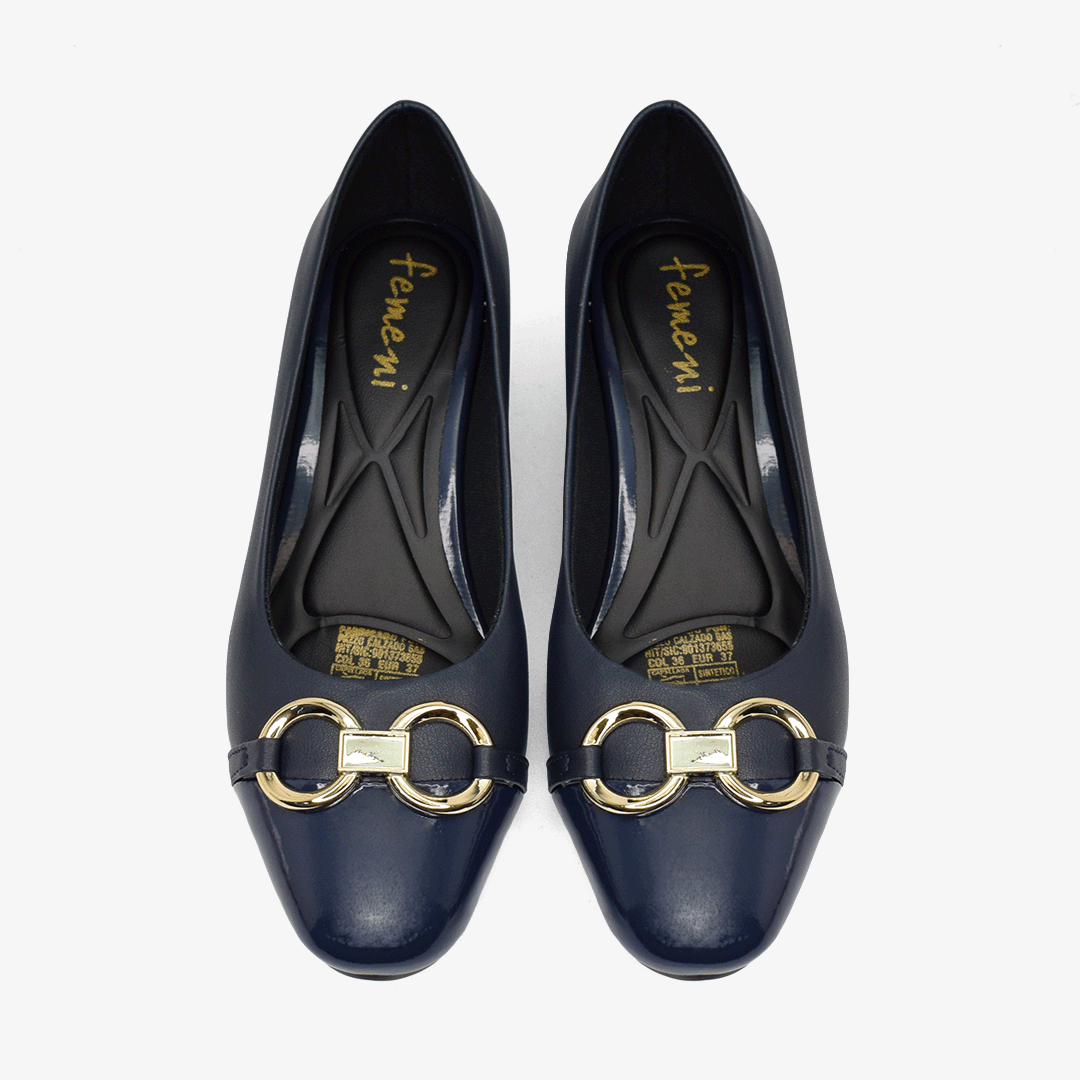 Tacones para mujer en color azul