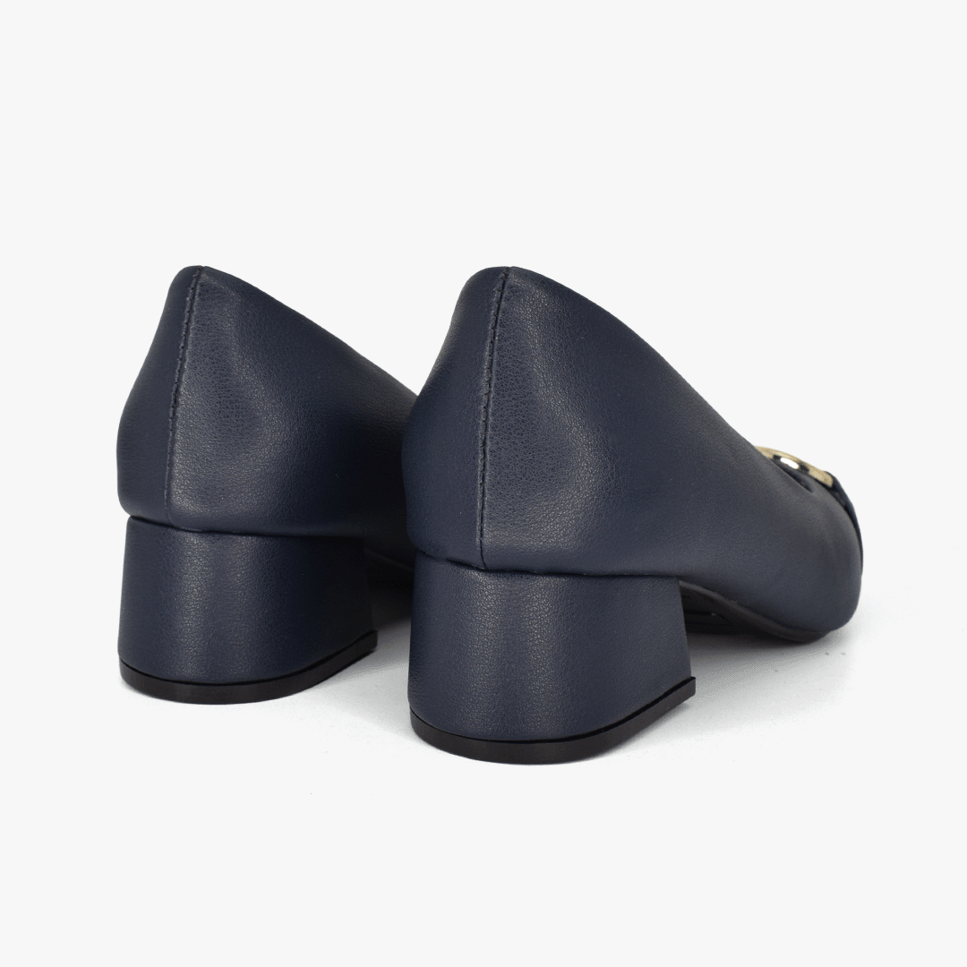 Tacones para mujer en color azul