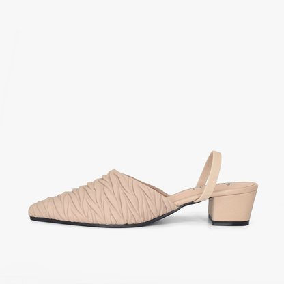 Tacones para mujer en color nude