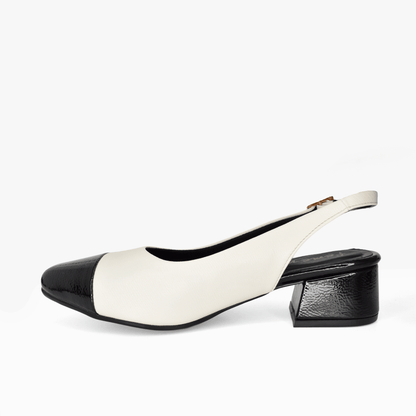 Tacones para mujer en color talco