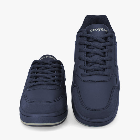 Tenis Croydon colegial unisex en color azul