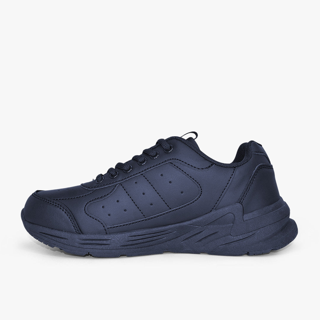 Tenis Croydon colegial unisex en color azul
