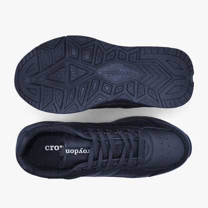 Tenis Croydon colegial unisex en color azul